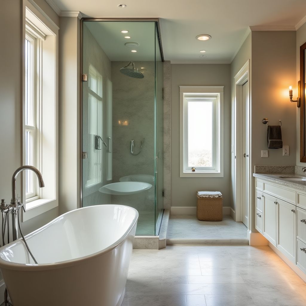 Master bathroom renovation